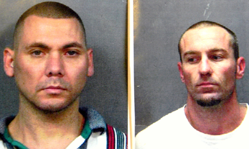 Wade Crawford, left, and Mitchell Moody, both booked with meth in St. Bernard Parish