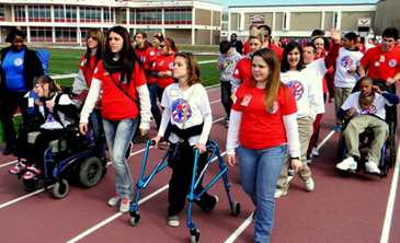 A parade of student participants, volunteers and teachers kicked off the Special Olympics for St. Bernard Parisch schools held Friday, March 1 at Chalmette High's football stadium.