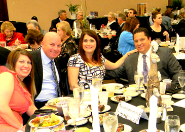 Sheriff's Office representatives at a table.