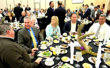 Sheriff's Office representatives at a table.