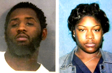 Terrence Tyler and Kwydwn Shields, main subjects in seizure of five ounces of heroin, two stolen assault rifles, body armor and other items.