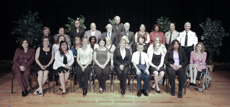 The graduating class of Sheriff’s Citizens Police Academy.